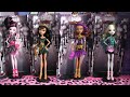 MONSTER HIGH FRIGHTS CAMERA ACTION! BLACK CARPET DOLLS REVIEW VIDEO !!!:D