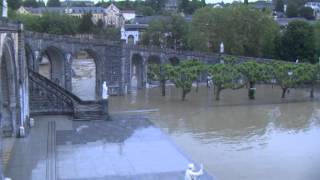 Inondations 2013 : images exclusives de TV Lourdes prises mardi 18 juin 2013 en fin de journée