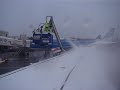 De-Icing a plane at Heathrow