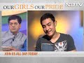 Actor Aamir Khan pledges support to five young girls
