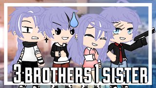 3 brothers 1 sister || GLMM || Gacha life mini movie || Sabriyah’s Tv 2.0 || Gacha Life ||