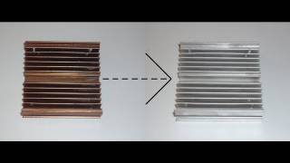 How To Turn Anodized Aluminum To Clean Aluminum Scrapping Trick Youtube