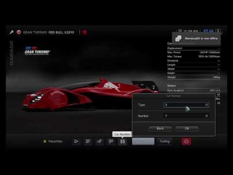 Gran Turismo 5 Red Bull X2010 X1 Prototype RED Acageron 12174 views