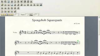 SpongeBob Squarepants Theme Song Sheet music for Violin (Solo