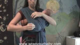 baby wrap cradle hold