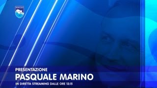 Presentazione Mister PASQUALE MARINO