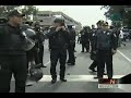 Granaderos chocan con comerciantes en Tepito