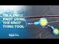 How to tie a Snell Knot using the Hook-Eze knot tying tool #snellknot  #fishingknots #hookeze 