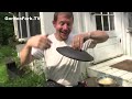 Outdoor Cooking in a Dutch Oven Banana Bread GardenFork.TV