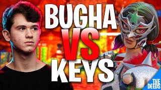 SEN Bugha 1 VS 1 Keys | Fortnite Creative 1v1 *PRO NA BUILD FIGHTS*