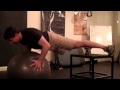 Elevated Stability Ball Push-Up - Alternate