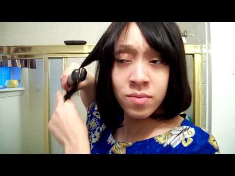 chinese bang hairstyles. chinese bangs hairstyle. curly chinese bang using; curly chinese bang using