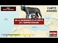 De la naissance ? la chute de l'empire romain en 5 minutes