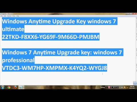 windows 7 build 7601 activation key