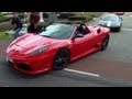 Ferrari Scuderia Spider 16M sound - acceleration; 1080p HD