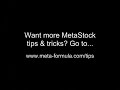 MetaStock Software Tips & Tricks