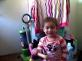 funny baby on bike