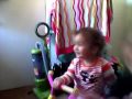 funny baby on bike