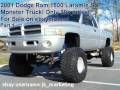 2001 Dodge Ram Monster Truck 4x4 for sale