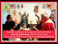 Blessing small statue Madonna dei Martiri in Little Ferry NJ, USA present SMDM Hoboken