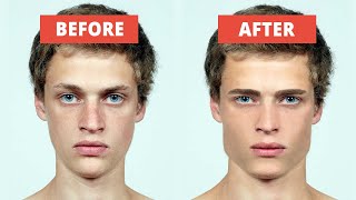 Making a Male Model&#39;s Face More Masculine