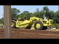 2011 Penfield I&I Show Excavation Euclid Earth Scraper Pushed by IHC Dozer equipment 7/8/11