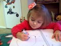 Two Year Old Drawing Pictures. Cute Kid