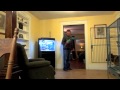 Macaw Kaja flies off the cage