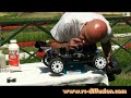 DEMARRAGE DU MOTEUR KE-25 KYOSHO SUR L'INFERNO NEO RACE SPEC