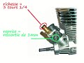 DEMARRAGE DU MOTEUR KE-25 KYOSHO SUR L'INFERNO NEO RACE SPEC