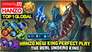 Hanzo New King Perfect Play, The Real Undead King [ Top 1 Global Hanzo ] ᴼᴿᴺᴱᴿᵞM - Mobile Legends