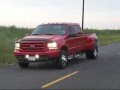 Ford F-350 Dually Burnout