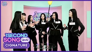 [AFTER SCHOOL CLUB] cignature&#39;s 1 Second Song Quiz (시그니처의 1초 송퀴즈)