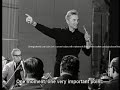 Karajan - Rehearsal of Schumann's 4th Symphony - Part 1