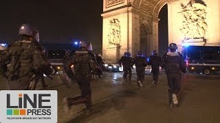 news et reportageTrÃ¨s violents incidents Champs ElysÃ©es Paris PSG (violents incidents foot) / Paris 12 mai 2013 en replay vidéo