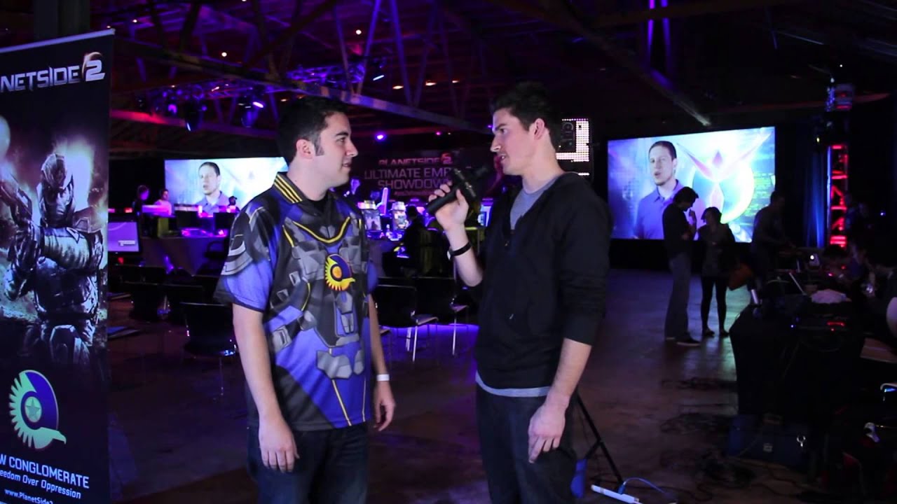 PlanetSide 2 Ultimate Empire Showdown - Adam Clegg Gaming Pre-Game Interview