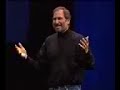 Macworld NY 1999-Noah Wyle imitating Steve Jobs