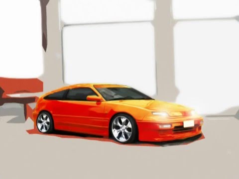 Photoshop Virtual Car tuning