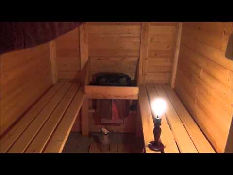 Как построить баню своими руками в гараже 13