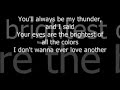 Thunder lyrics - Boys like Girls
