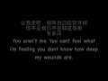 Wo men shi yi qun mei you jiu de ren with lyrics & eng trans.
