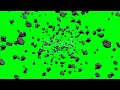 Green screen Rocks(or) Stones falling from the sky HD video No copyright issues while downloading