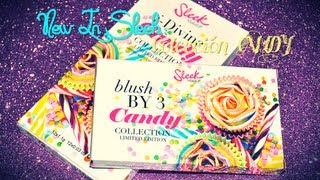 °• NEW IN SLEEK (HAUL+REVIEW+SWATCHES): Colección CANDY •°