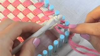 Using The Martha Stewart Crafts Loom Kit With Lion Brand Yarn