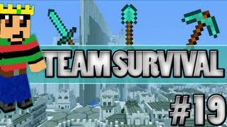 Minecraft - Team Survival #18 Kippen Koning Helpt!