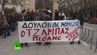 Греки боятся стать «рабами 21 века»