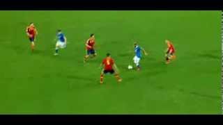 Italia U21 - Spagna U21 2-4 gol HD 2-4 Fabio Borini finale Europeo 18/06/2013