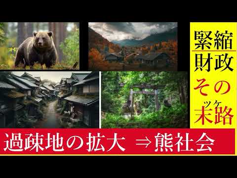 【隠居Vlog】全国の地方都市で報道される「熊被害」は緊縮財政のツケだ。 解説 サムネイル