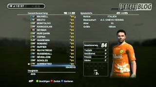 Pro Evolution Soccer 2013 -Top 250 players (not final code)