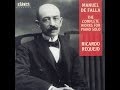 The Complete works for Piano - Manuel De Falla - 1876-1946